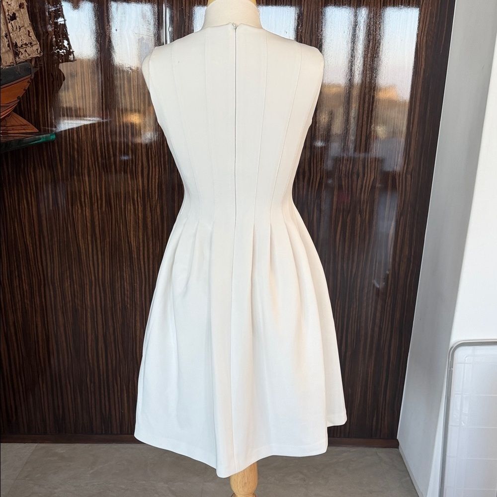 Calvin Klein White Midi Dress - Picture 5 of 8